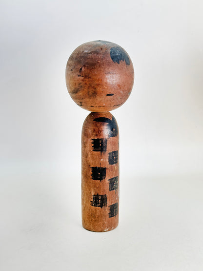 K18140 - Shingata Kokeshi by Matsushima Bunkichi 松島文吉