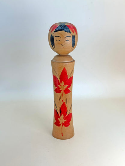 K20095 - Traditional Naruko Kokeshi by Koretaka Kakizawa 柿澤是隆