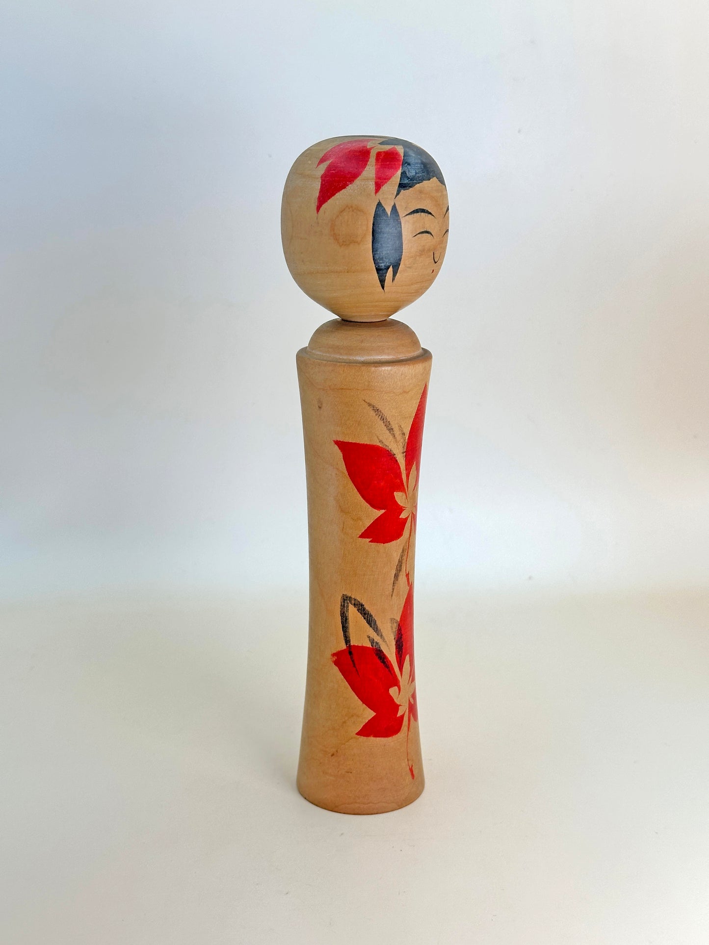 K20095 - Traditional Naruko Kokeshi by Koretaka Kakizawa 柿澤是隆