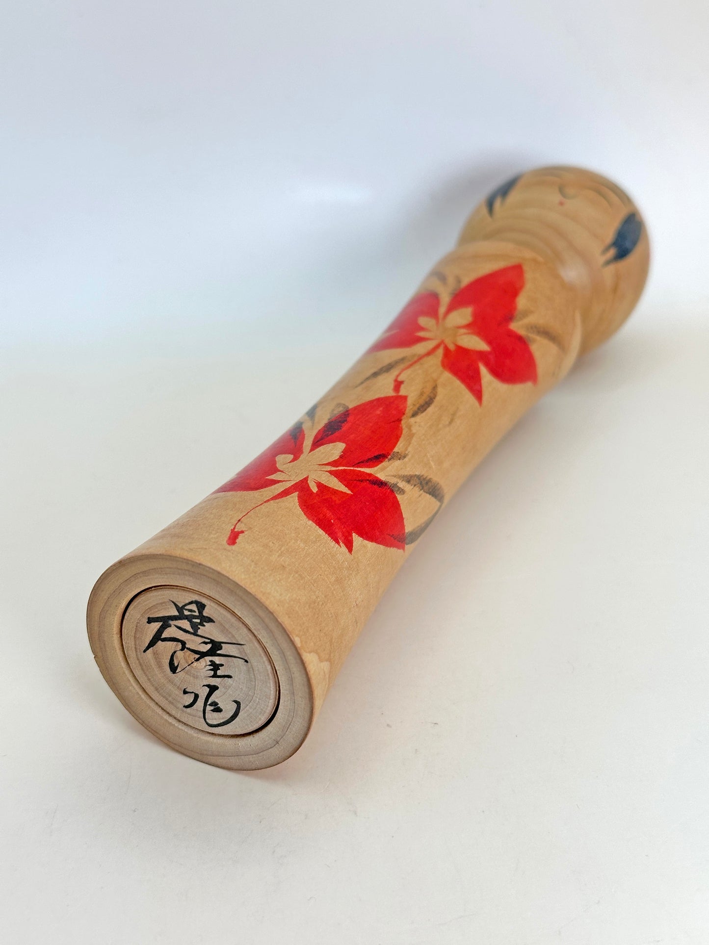 K20095 - Traditional Naruko Kokeshi by Koretaka Kakizawa 柿澤是隆