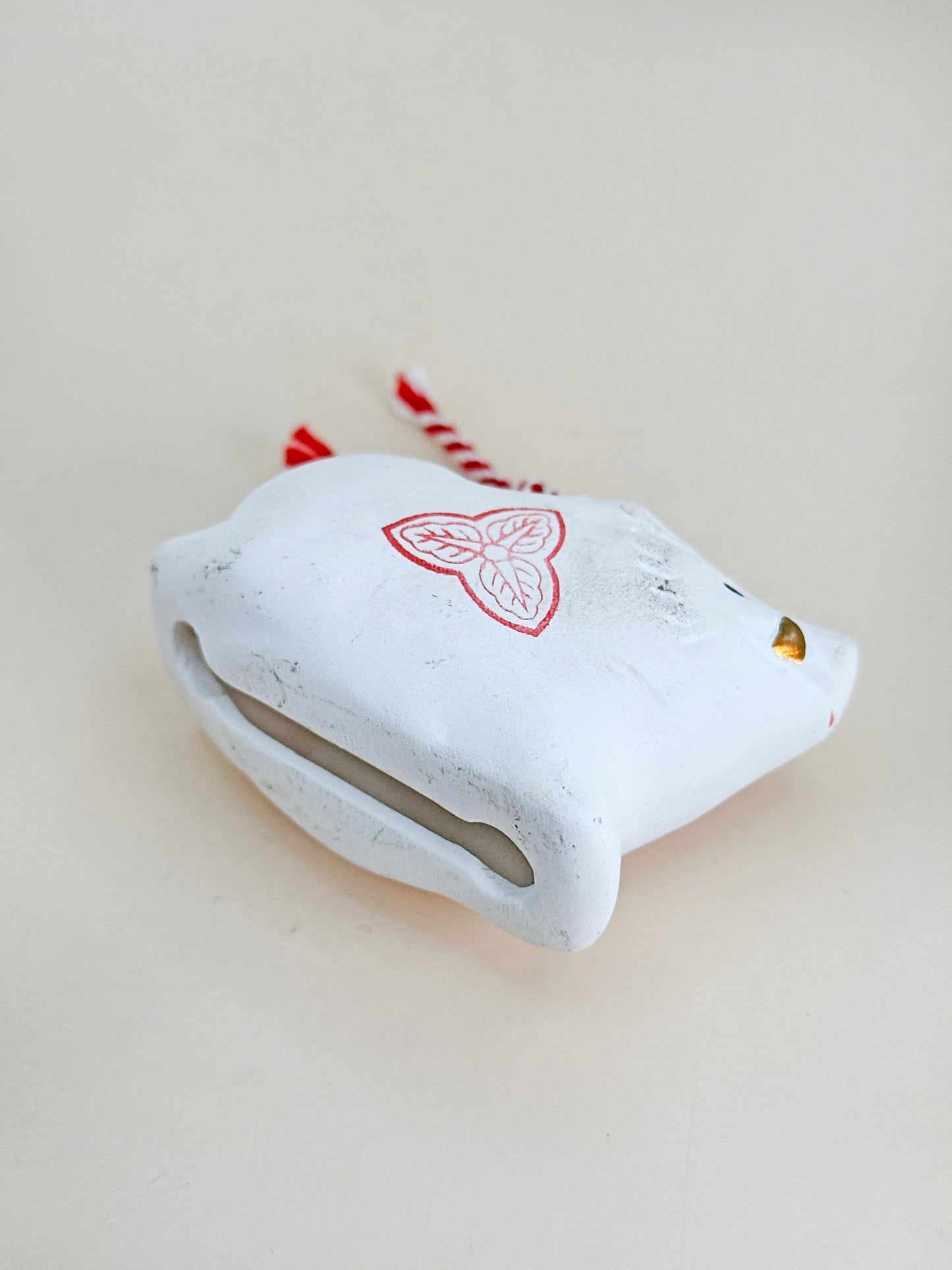 CB088 - Boar Dorei Clay Bell – Nishinomiya Shrine 西宮神社