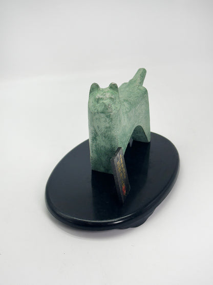 FT635 - Vintage cast iron dog by Sotaro Saegusa 三枝惣太郎