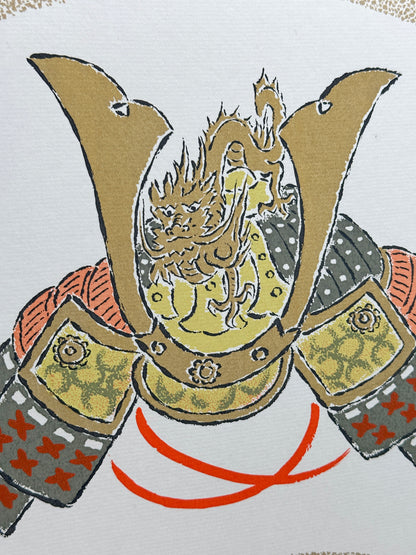 SHP322 - Shikishi print by Yoshioka Kōtarō 吉岡浩太郎