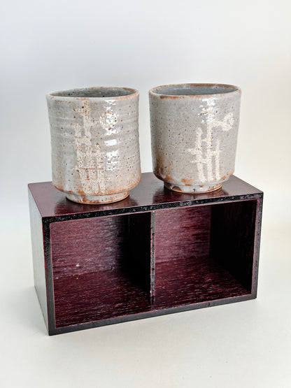 TB200 - Yunomi Tea Cups Karatsu-yaki 唐津焼