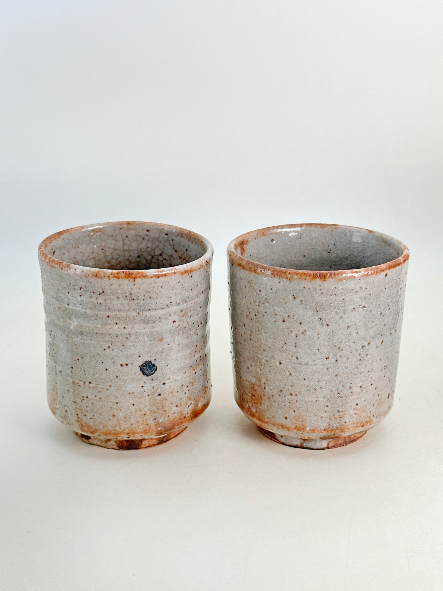 TB200 - Yunomi Tea Cups Karatsu-yaki 唐津焼