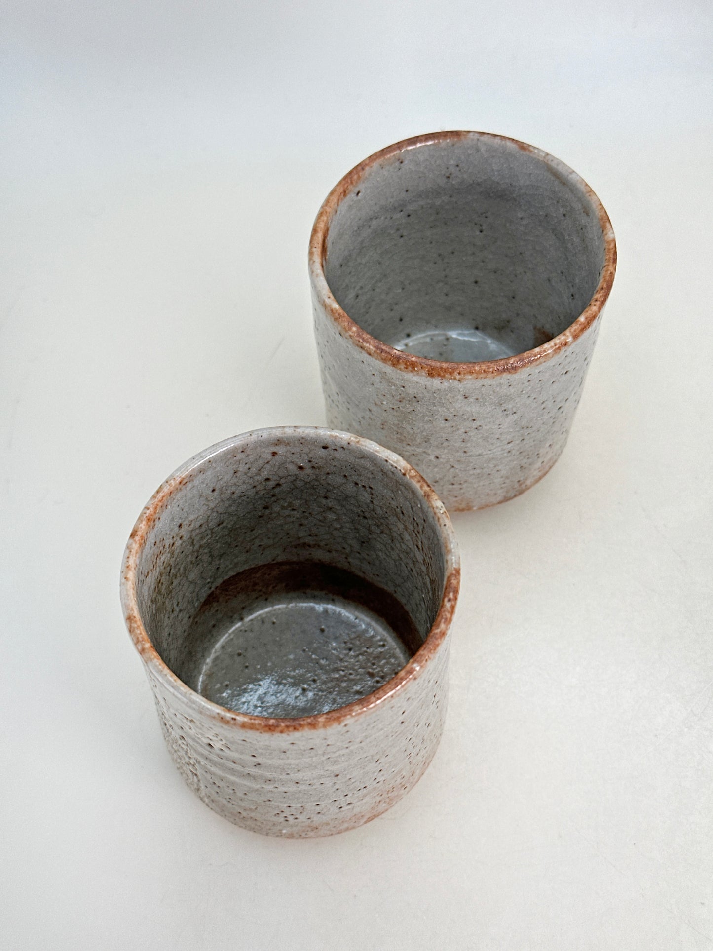 TB200 - Yunomi Tea Cups Karatsu-yaki 唐津焼