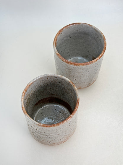 TB200 - Yunomi Tea Cups Karatsu-yaki 唐津焼