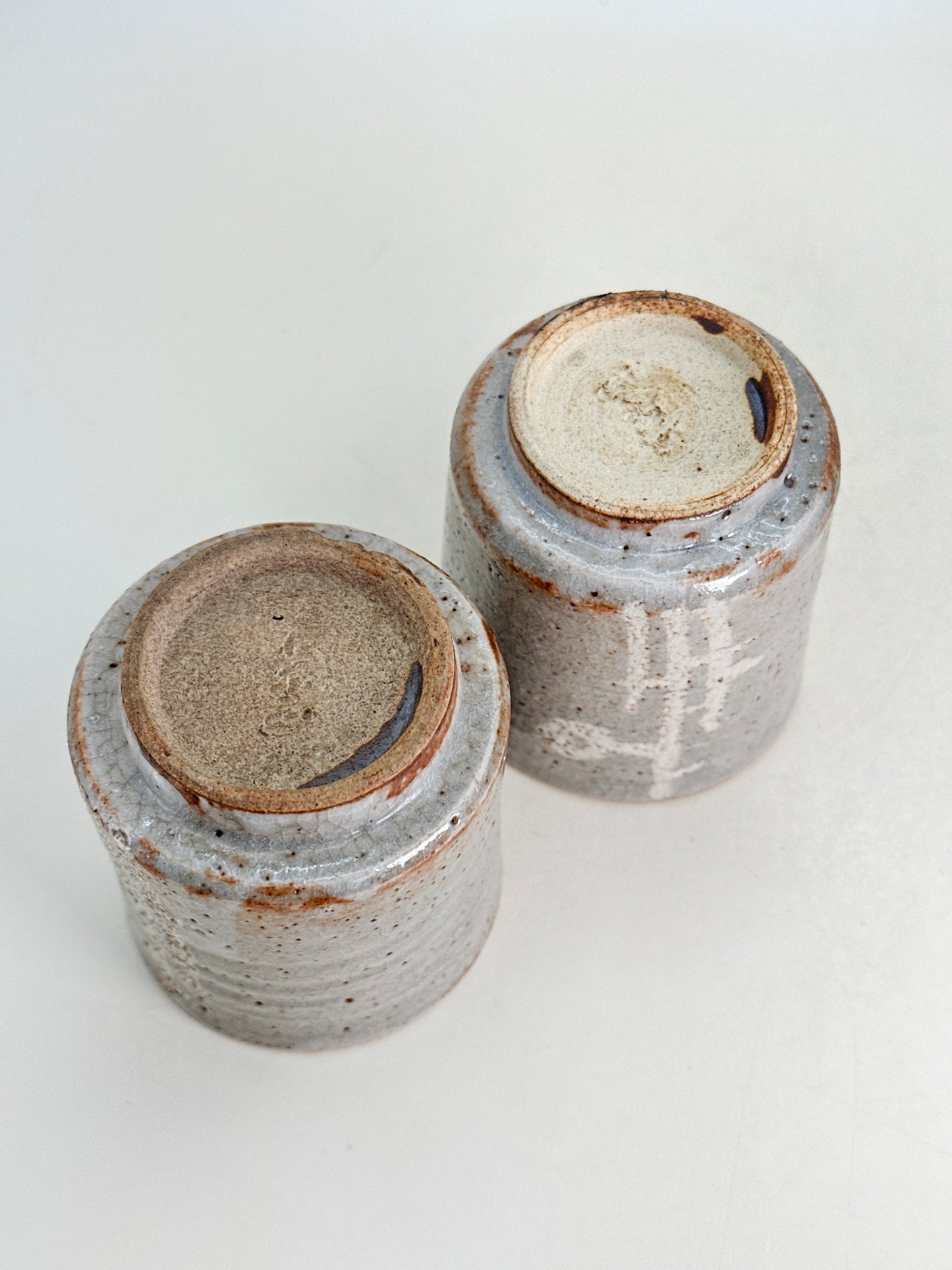 TB200 - Yunomi Tea Cups Karatsu-yaki 唐津焼