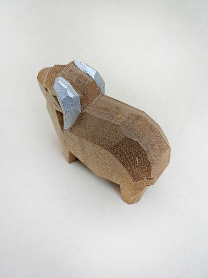 FT486 - Woodcarving figurine from Kasuga Taisha 春日大社