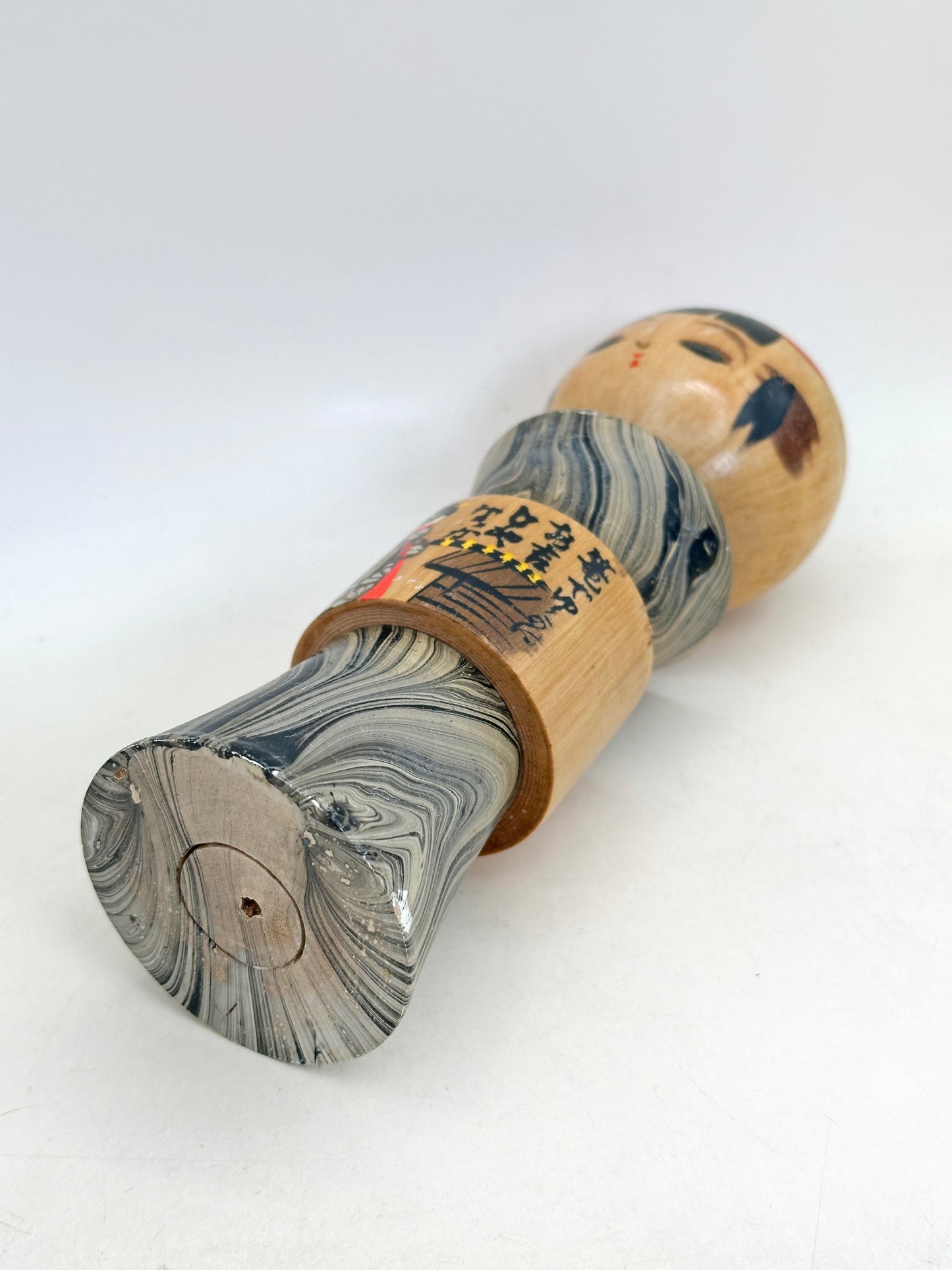 K18162 - Kyoto Omiyage Kokeshi of kago 駕籠