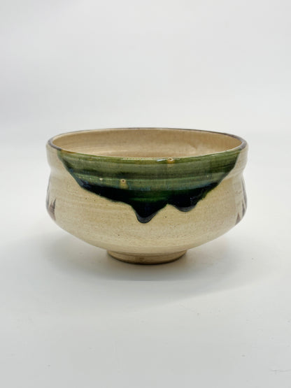TC74 - Tazón Chawan para Matcha de Oribe-yaki 織部焼