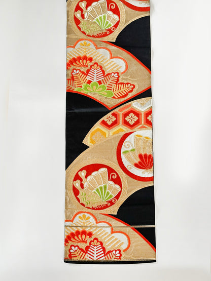 FA19 - Shōchikubai Seda Fukuro Obi 正絹 袋帯