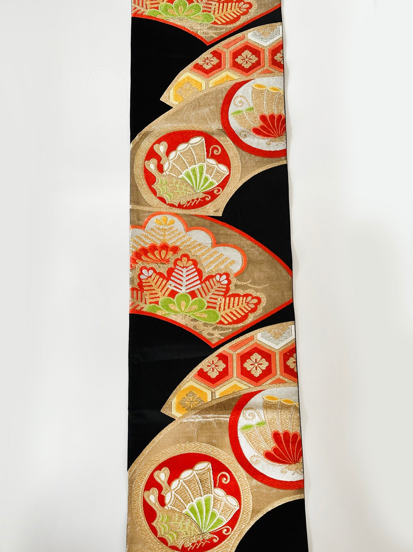 FA19 - Shōchikubai Seda Fukuro Obi 正絹 袋帯