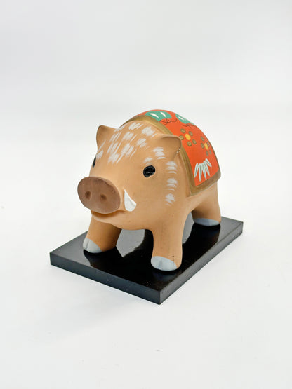 FT343 - Boar Kyo Ningyo by Oda Masuzo 小田益三