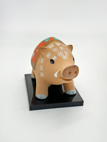 FT343 - Boar Kyo Ningyo by Oda Masuzo 小田益三