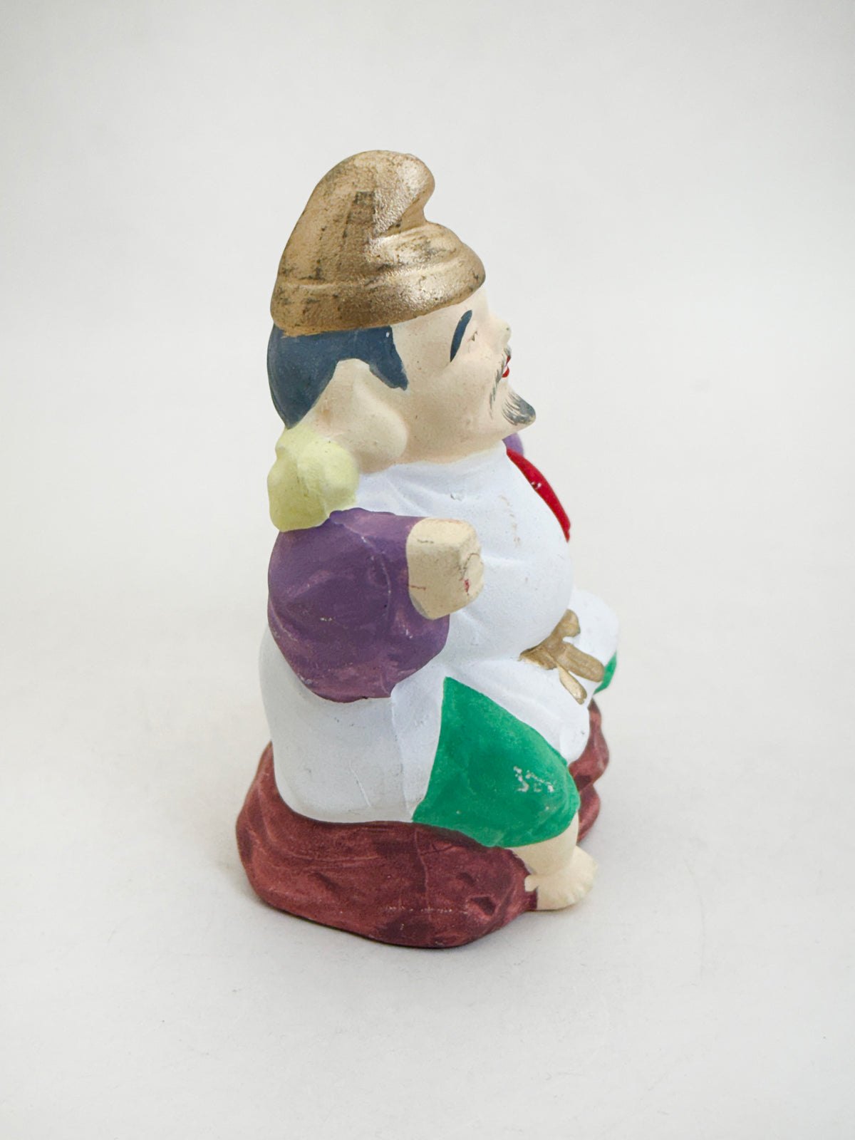 FT638 - Japanese Clay Folk Doll Ebisu 恵比寿