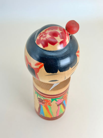 K15080 - Omiyage Kokeshi - Sendai Tanabata Festival 仙台七夕