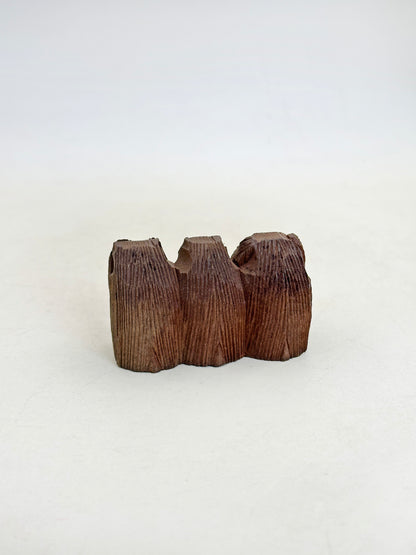 FT491 - The three wise monkeys Nikkō folk craft 三猿