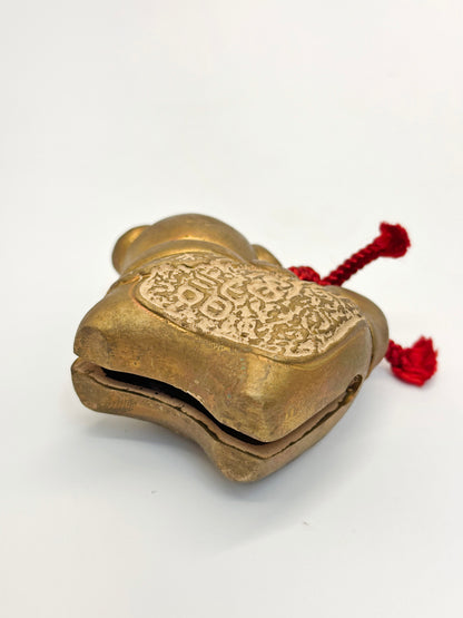CB204 - Dog Clay Bell Dorei from Atsuta Jingū 熱田神宮