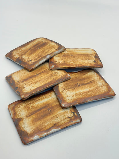 TB205 - Petite assiette Shino-yaki vendue par Shūsen 秀泉