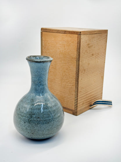 TB208 - Kyo Yaki Vase by Kimura Morinobu 木村盛伸