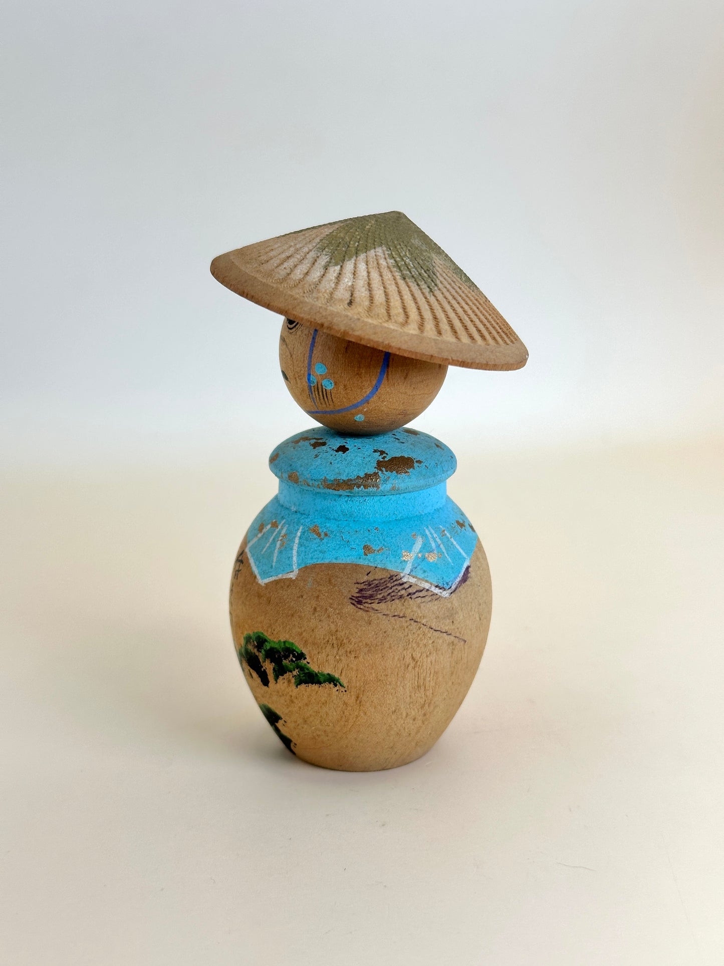 K10140 - Omiyage Kokeshi from Sakuma Dam 佐久間ダム
