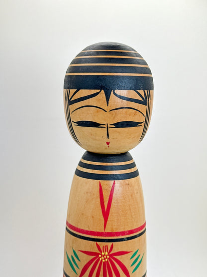 K25192 - Sosaku Kokeshi by Jiryu Kobo 自流工房