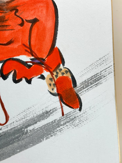 SHP171 - Shikishi Thunder God and Hanging Drums 雷公の太鼓釣