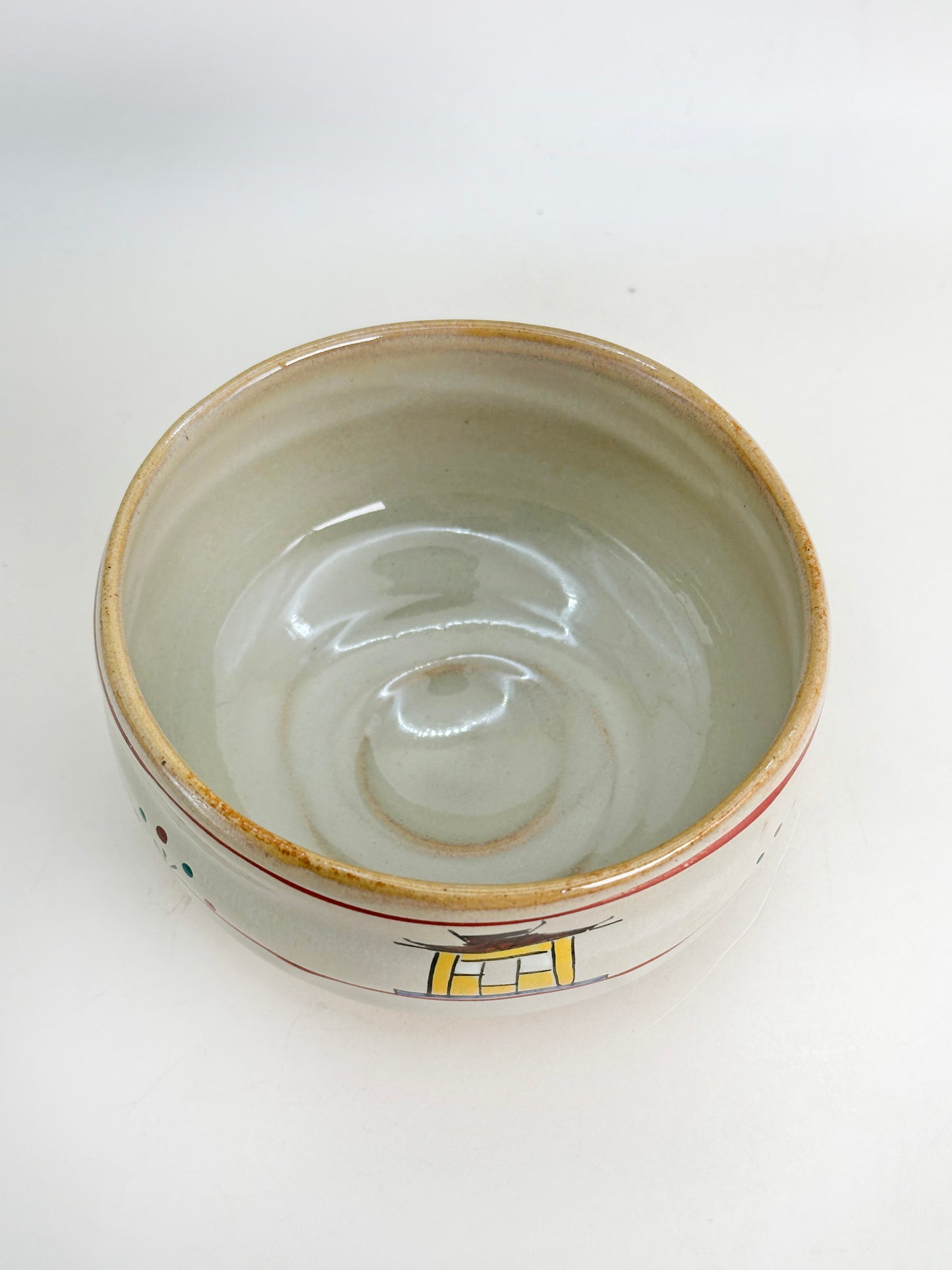 TC77 - Matcha Bowl Chawan of Akahada-yaki 赤膚焼