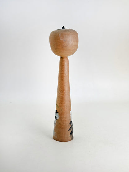 K15126 - Omiyage kokeshi doll︱Shirakaba Lake 白樺湖