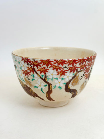 TC110 -  Kiyomizu-yaki Chawan Matcha Bowl 清水焼