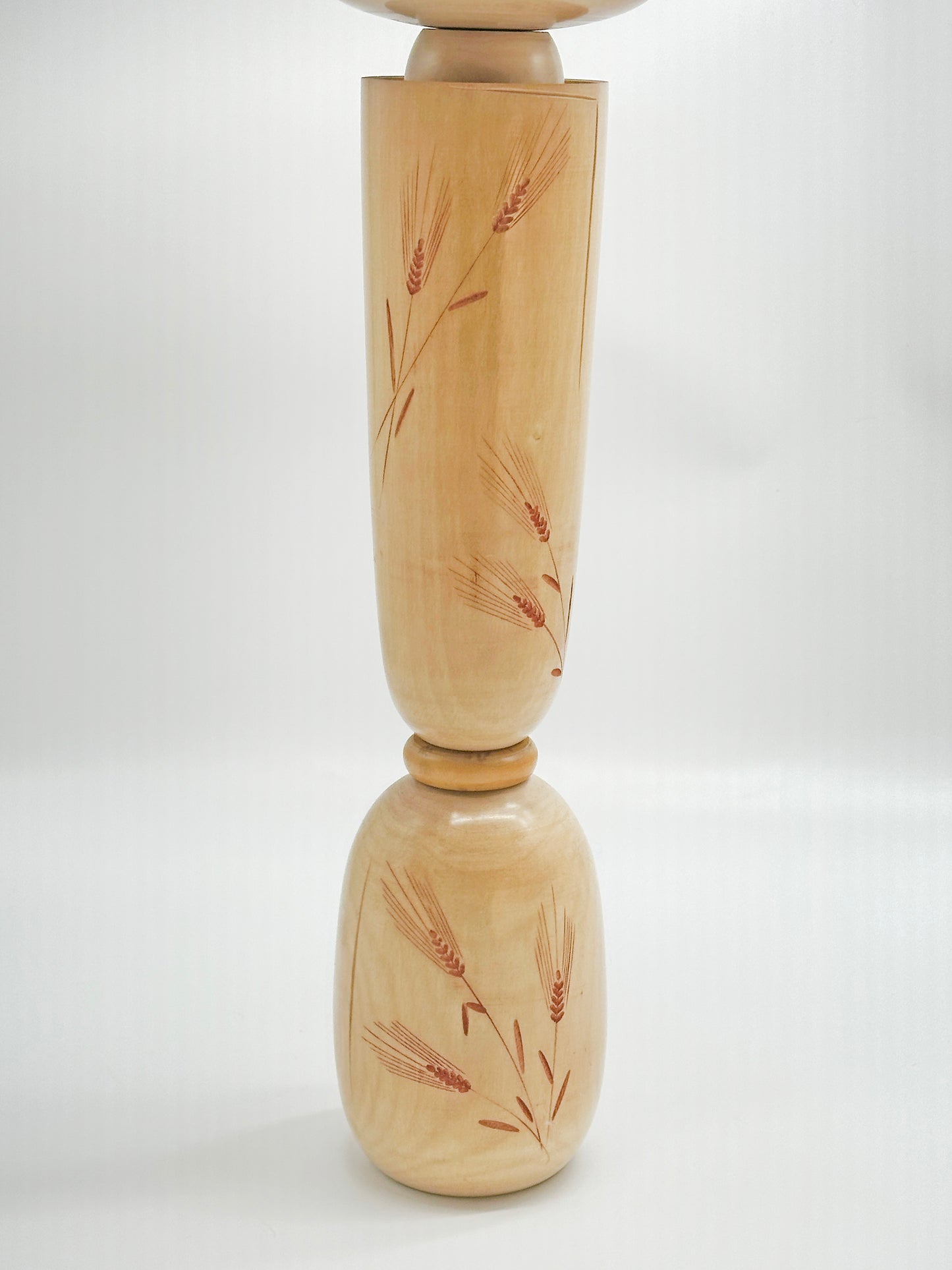 K45002 - Sōsaku Kokeshi by Kishi Sadao 岸貞男