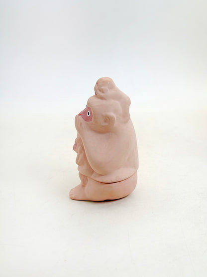 TB319 -  Wise Monkeys Kyō Ningyō Kogo Box 京人形