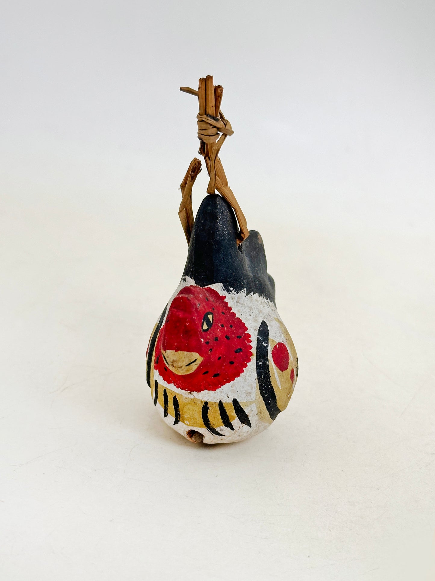CB287 - Dorei Clay Bell of Rooster Nogomi Ningyō のごみ人形