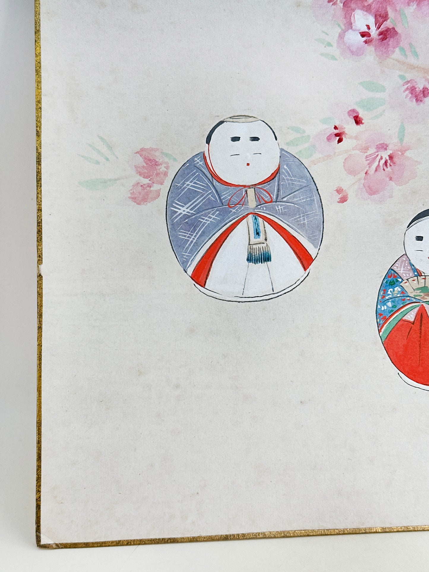SHP262 - Shikishi Artwork of Hina Ningyō 雛人形