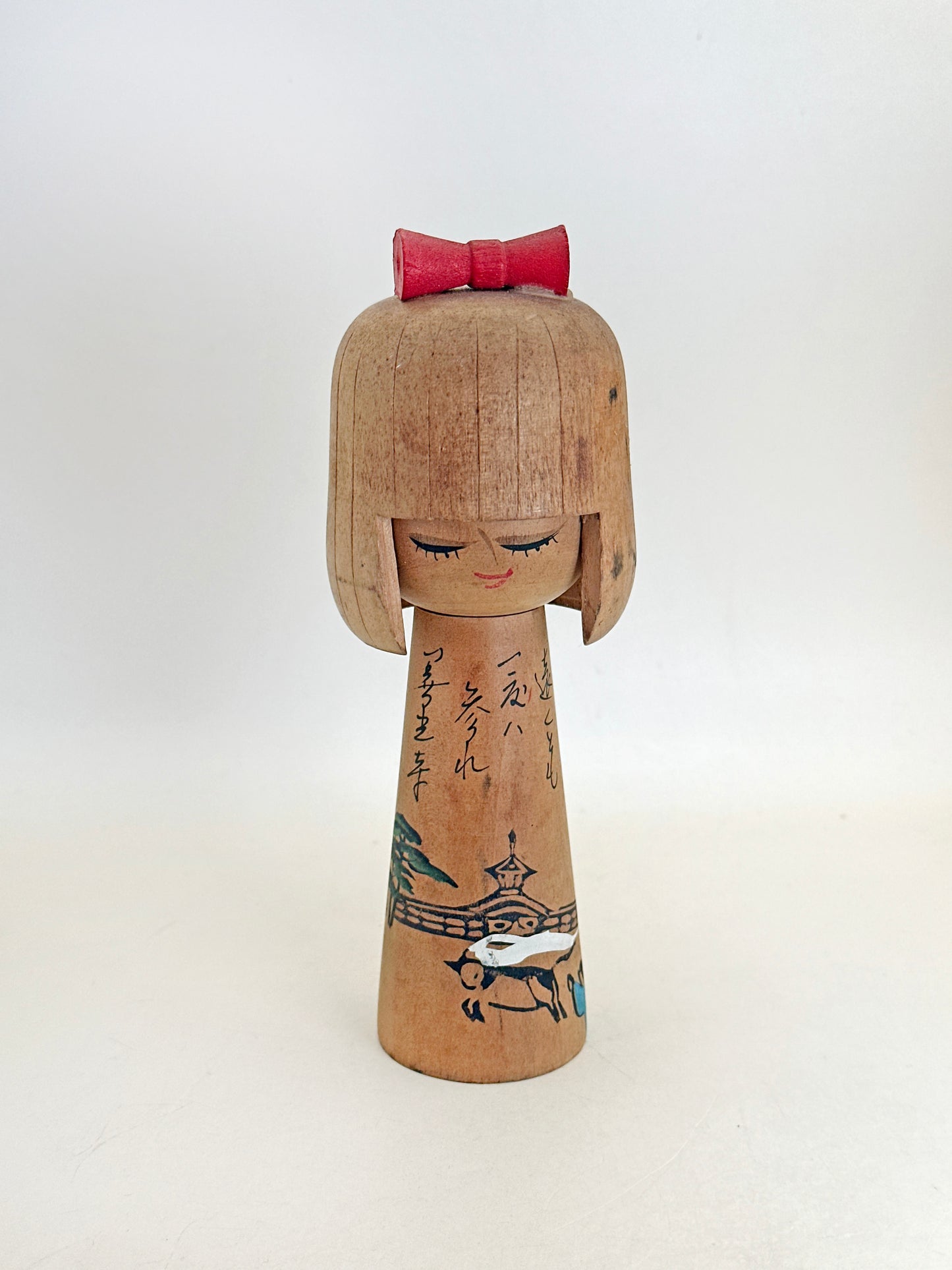 K15127 - Sosaku Kokeshi from Zenkō-ji Temple 善光寺