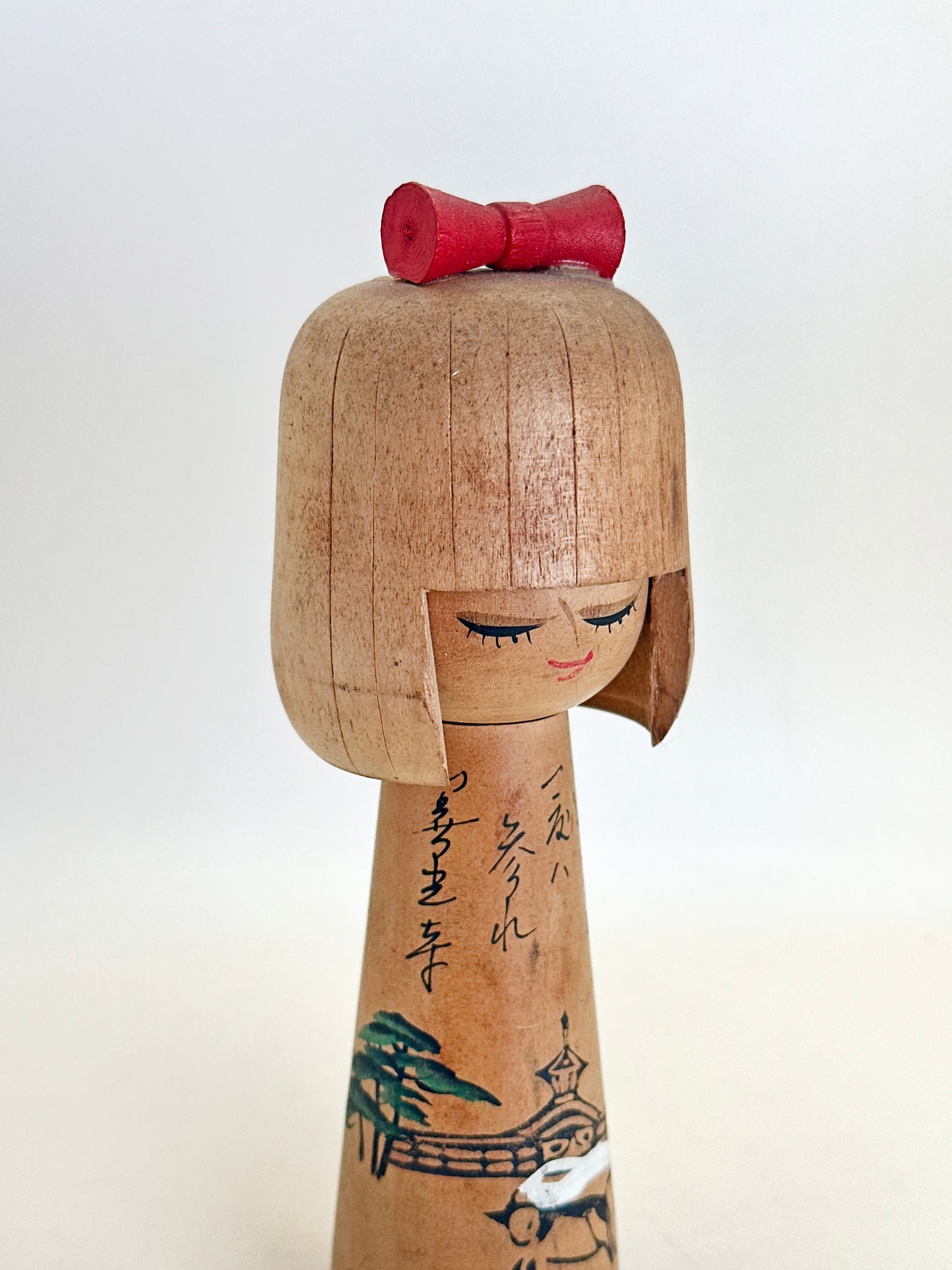K15127 - Sosaku Kokeshi from Zenkō-ji Temple 善光寺