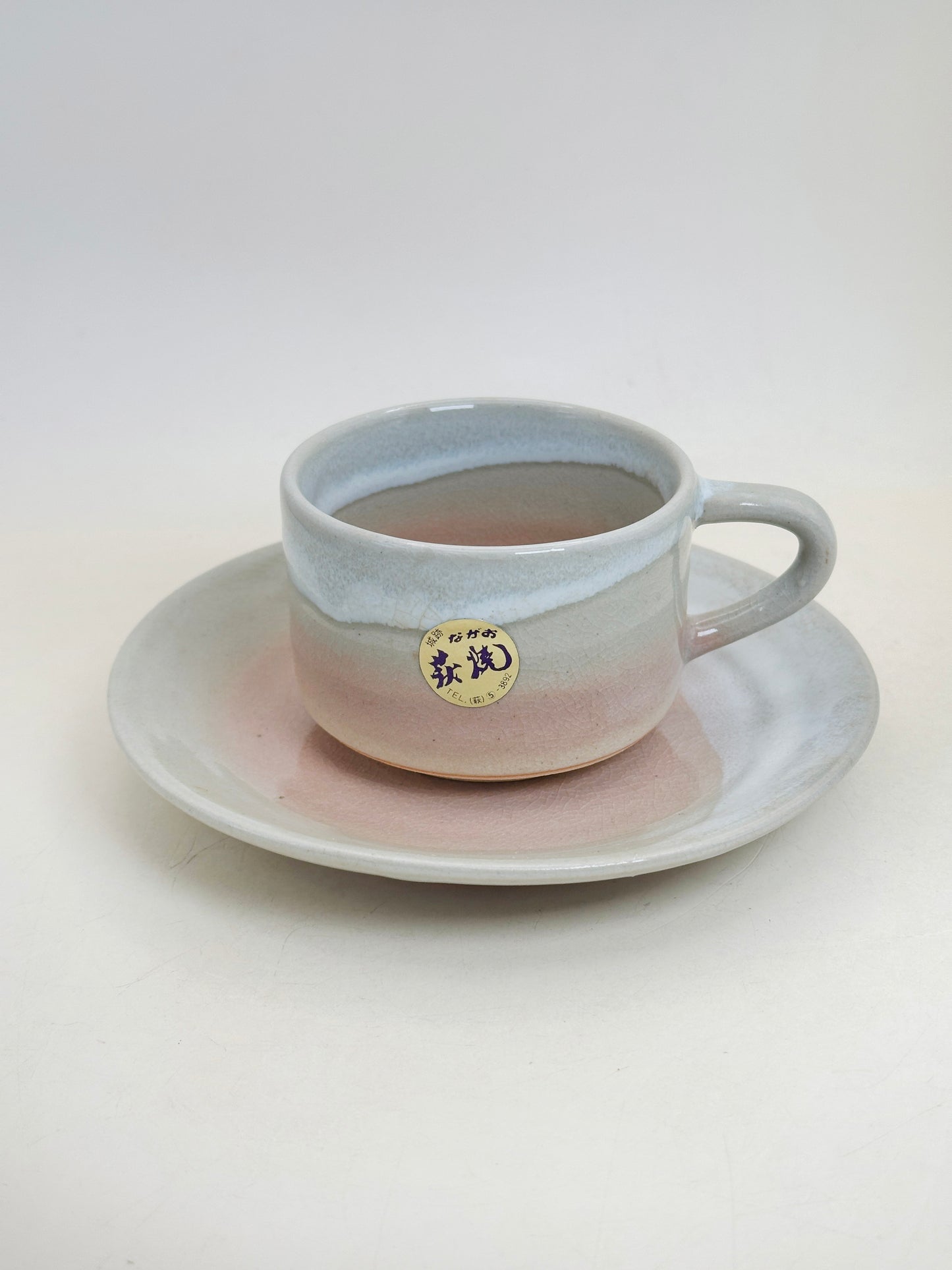 TB325 - Tenryū Hagi-yaki saucer 萩焼