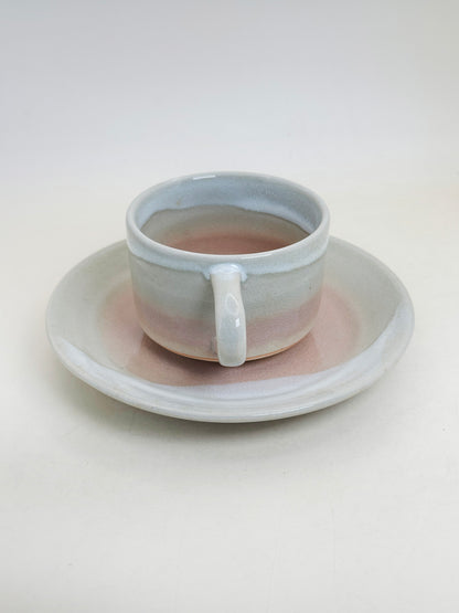 TB325 - Tenryū Hagi-yaki saucer 萩焼