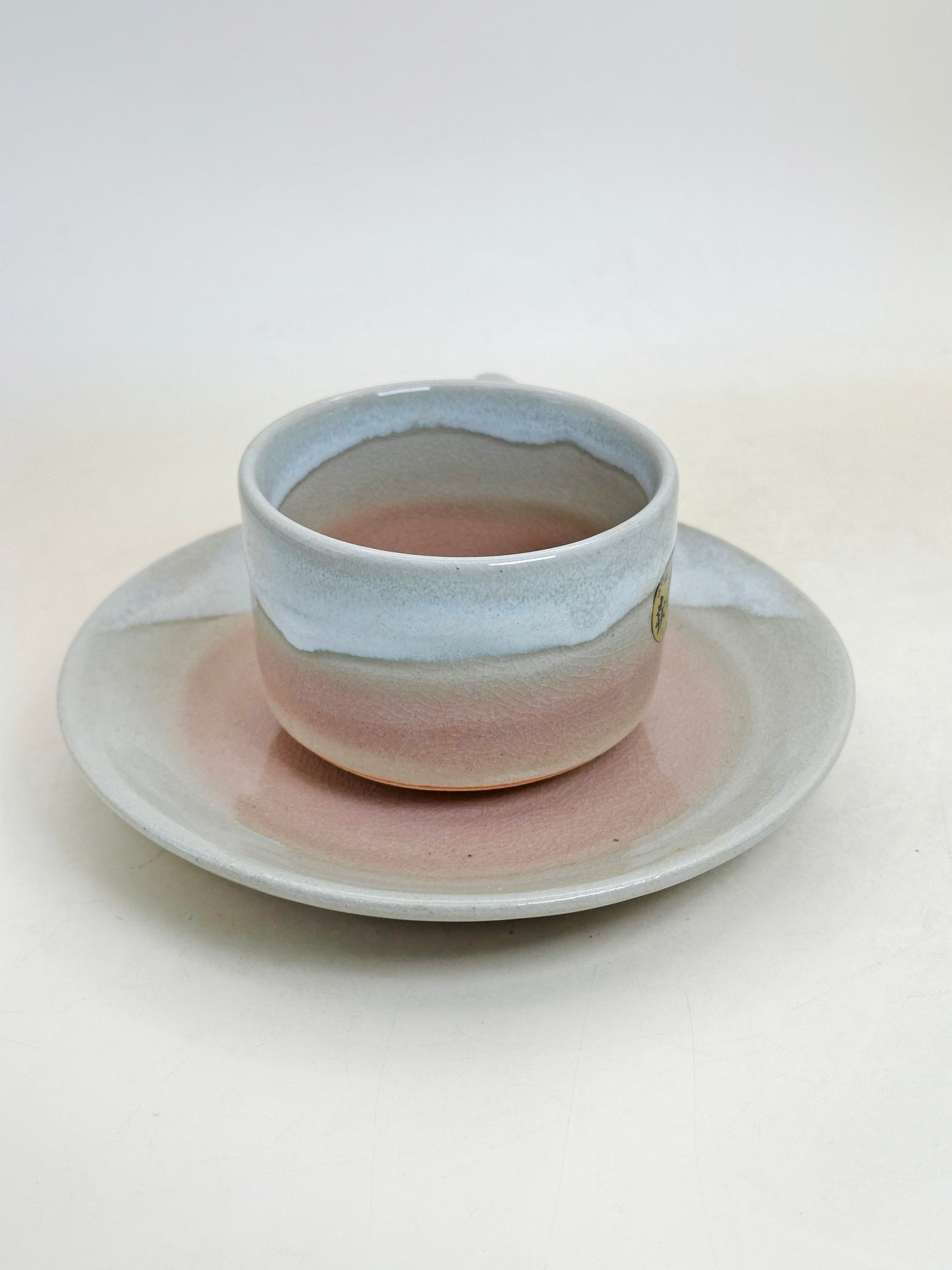 TB325 - Tenryū Hagi-yaki saucer 萩焼