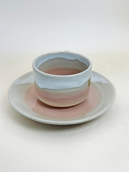 TB325 - Tenryū Hagi-yaki saucer 萩焼