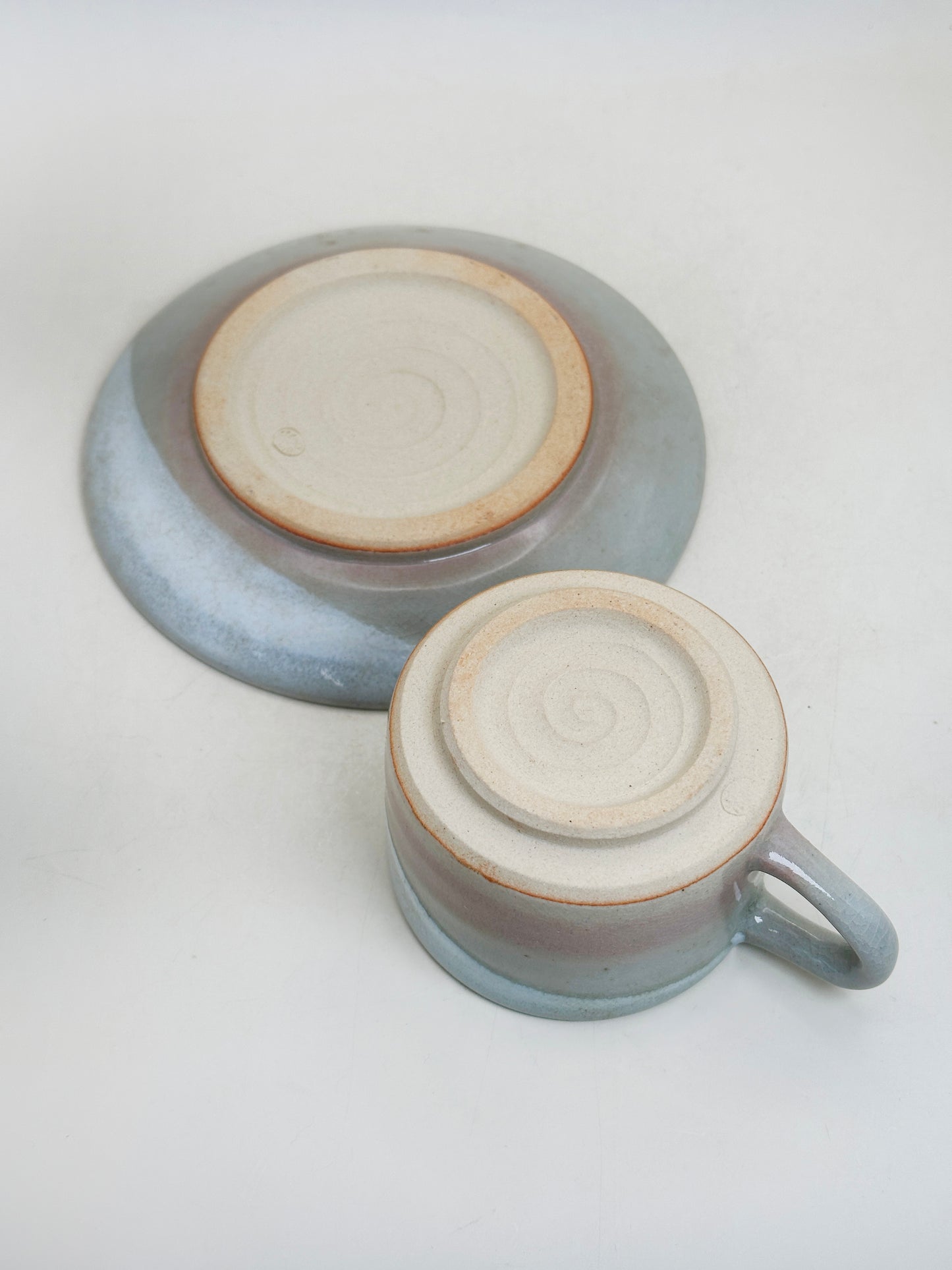 TB325 - Tenryū Hagi-yaki saucer 萩焼