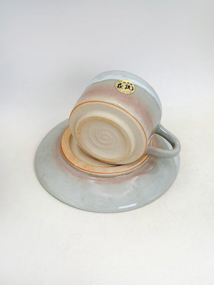 TB325 - Tenryū Hagi-yaki saucer 萩焼