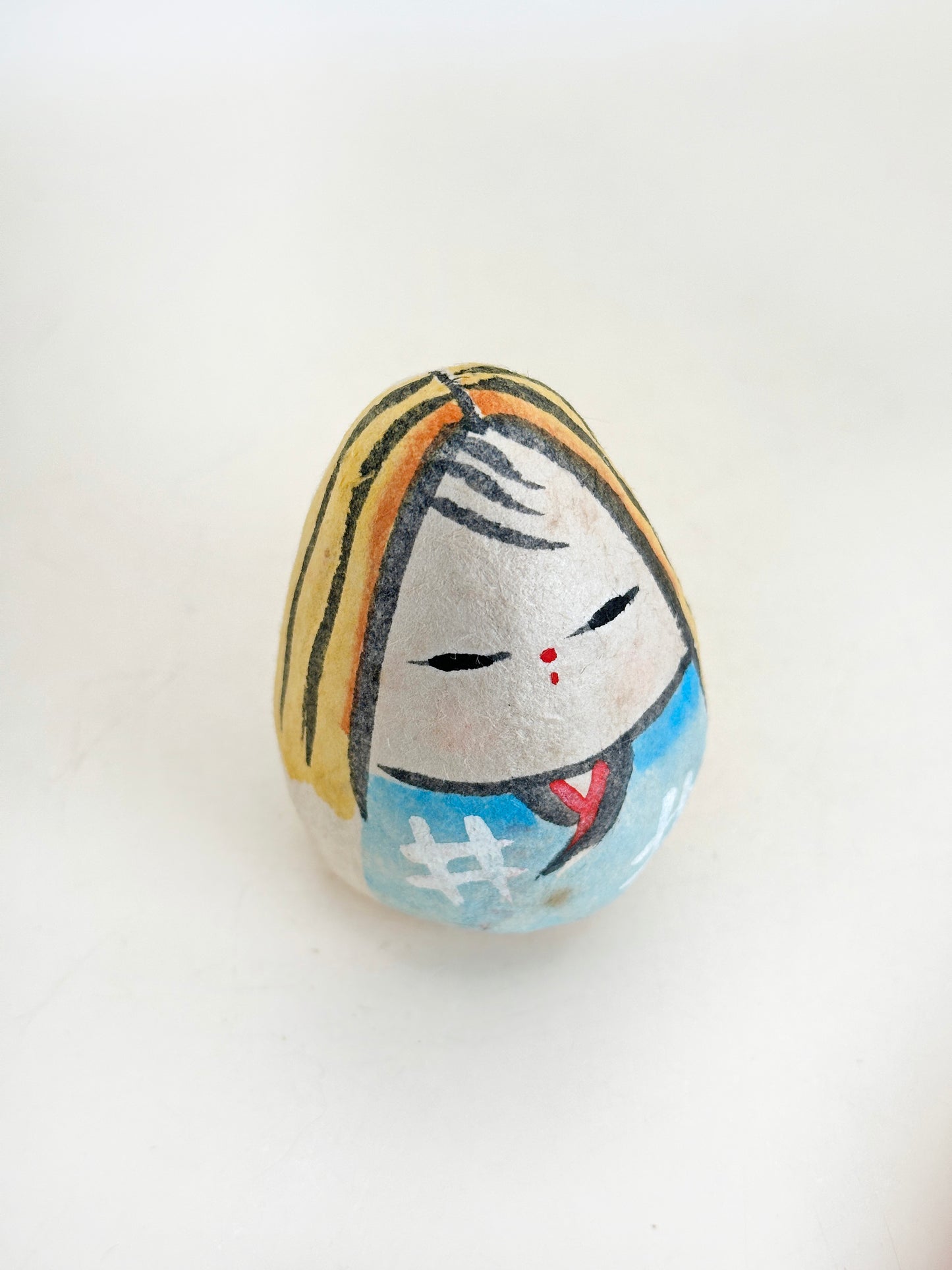 FT358 - Washi okiagari ningyō doll craft 起き上がり人