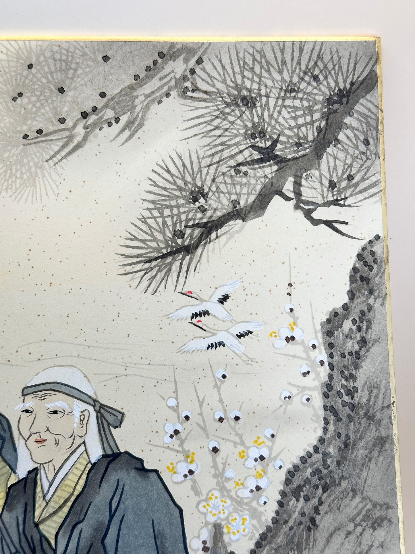 SHP172 - Japan Shikishi Artwork Takasago-zu 高砂図