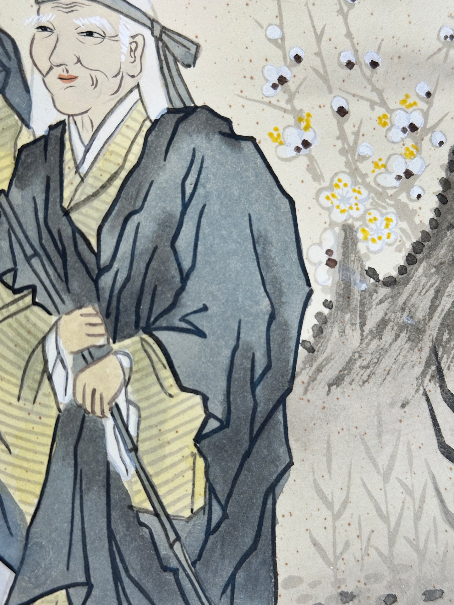 SHP172 - Japan Shikishi Artwork Takasago-zu 高砂図