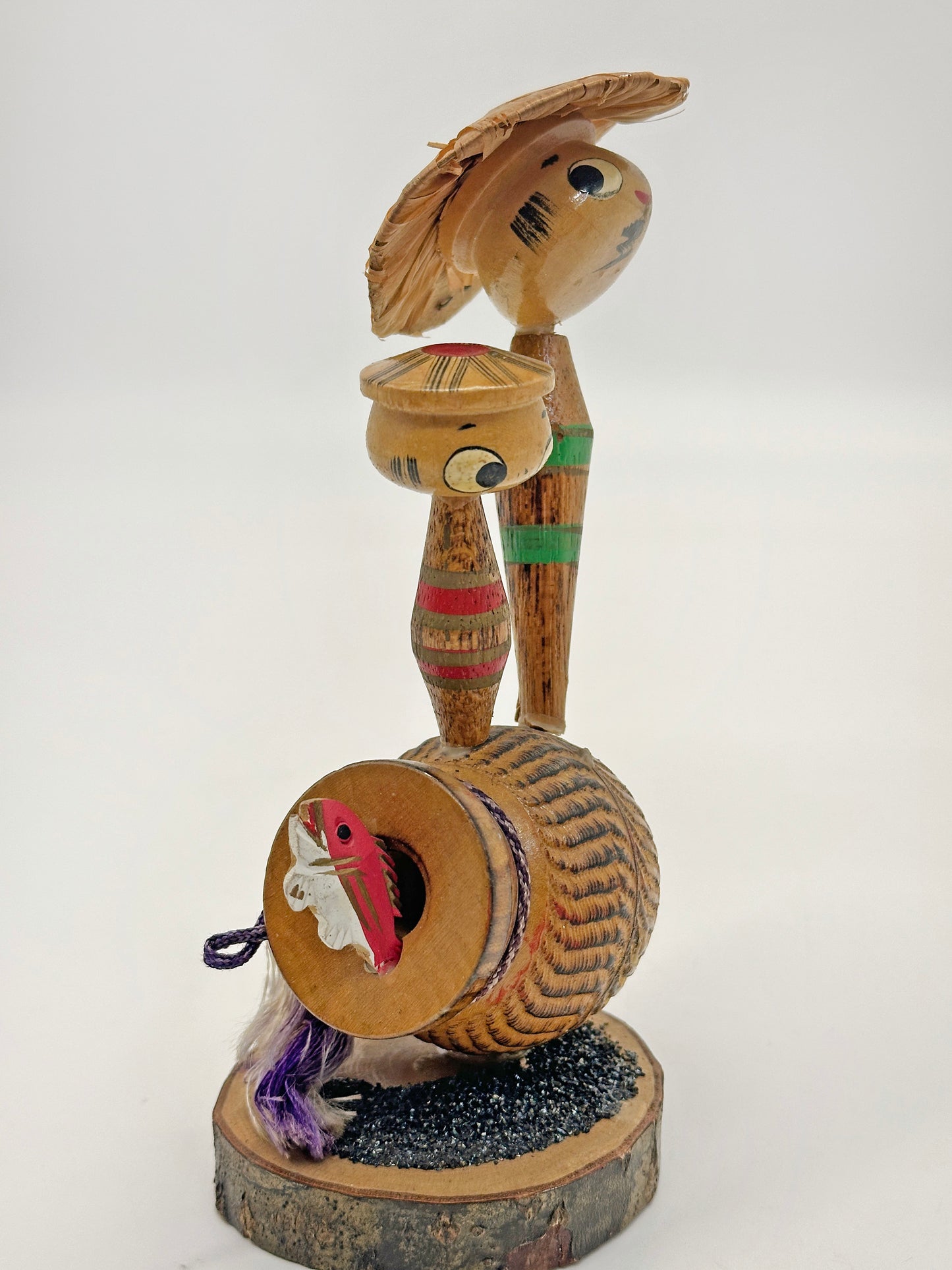 K15128 - Omiyage Kappa Kokeshi Doll 河童