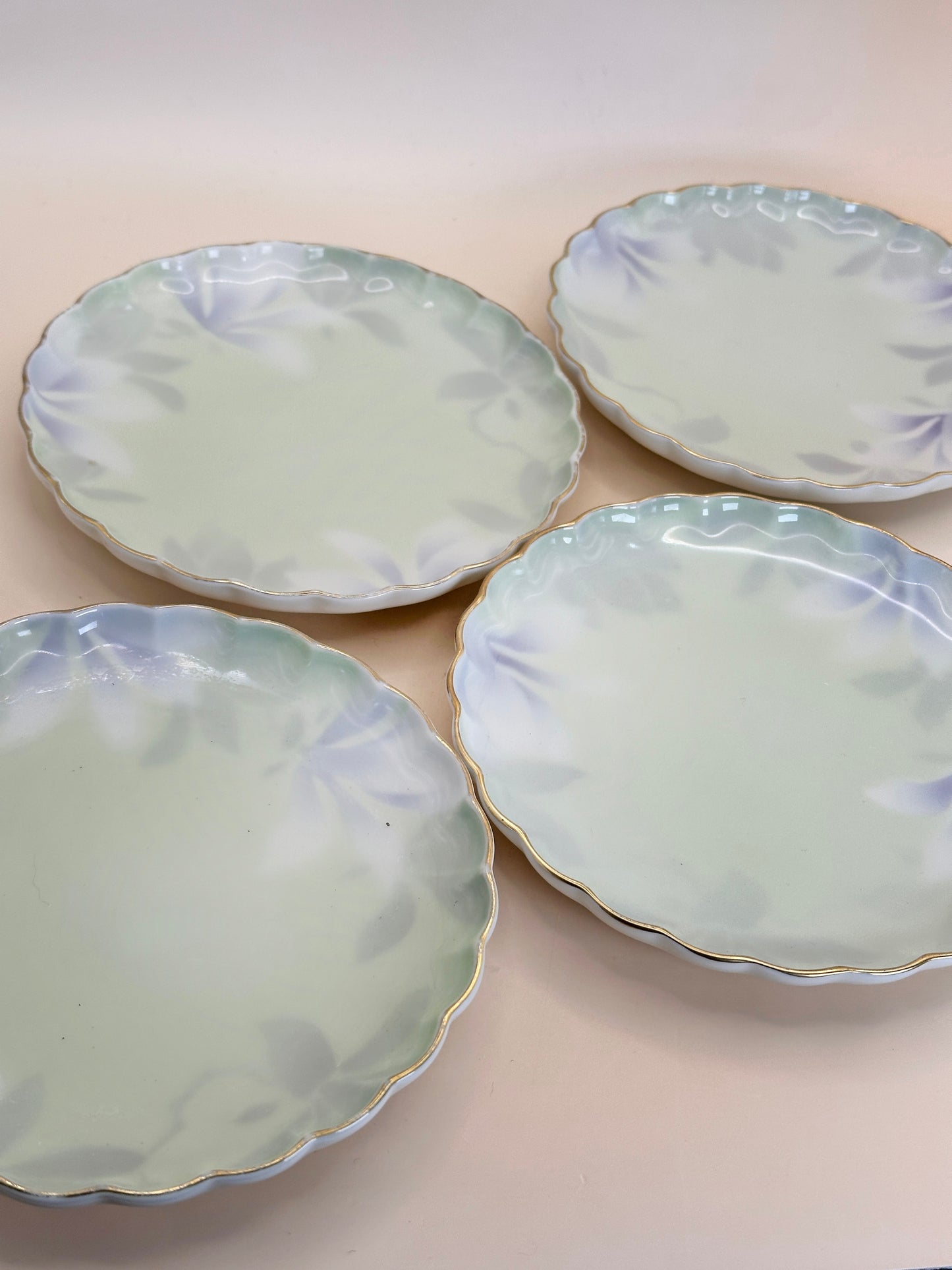 TB66 -  Small Porcelain Dishes by Fukagawa Seiji 深川製磁
