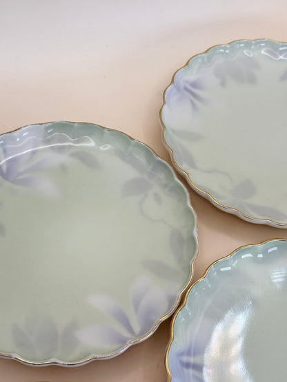 TB66 -  Small Porcelain Dishes by Fukagawa Seiji 深川製磁