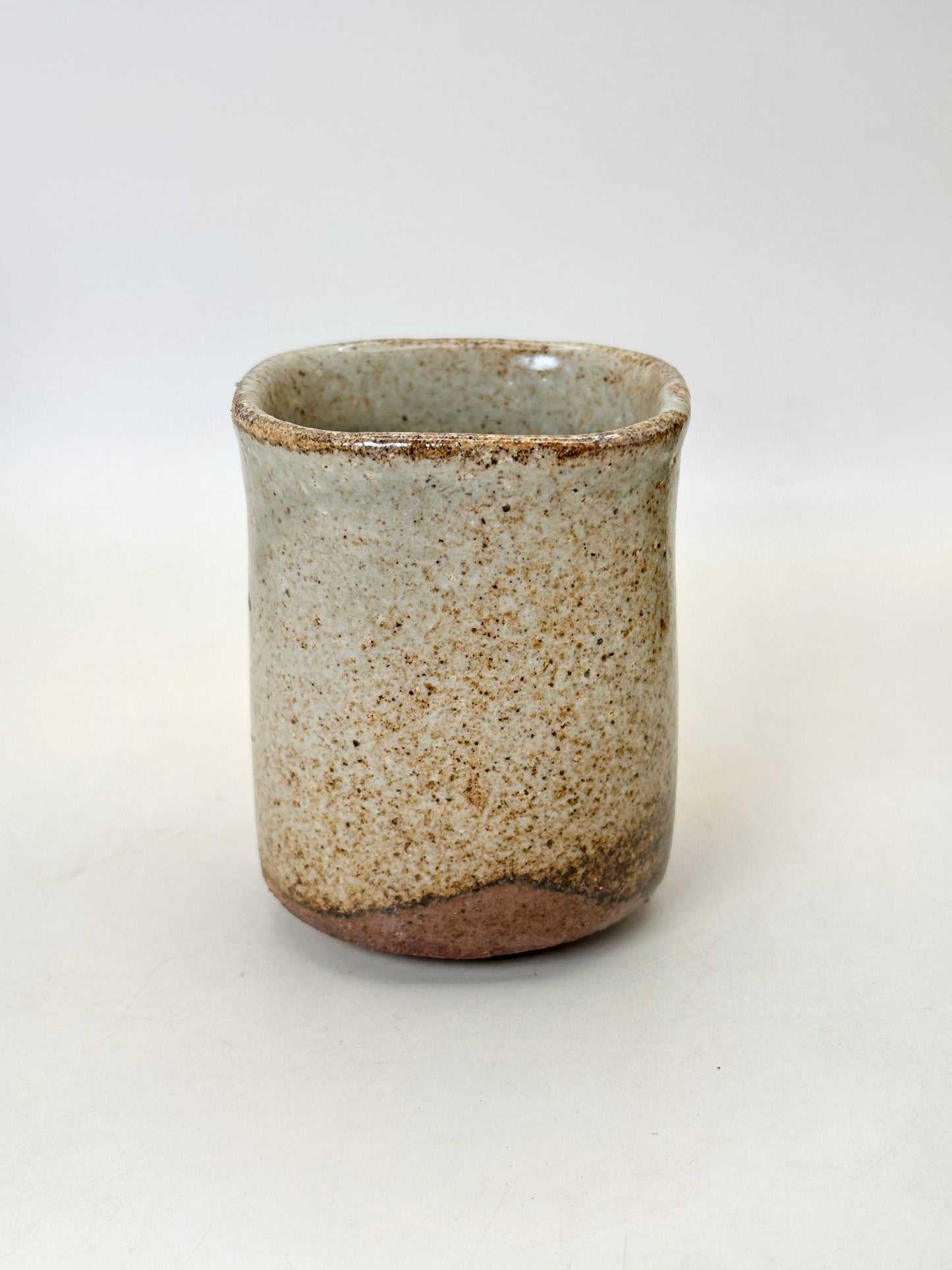 TB218 -  Yunomi Tea Cup  of Karatsu-yaki 唐津焼